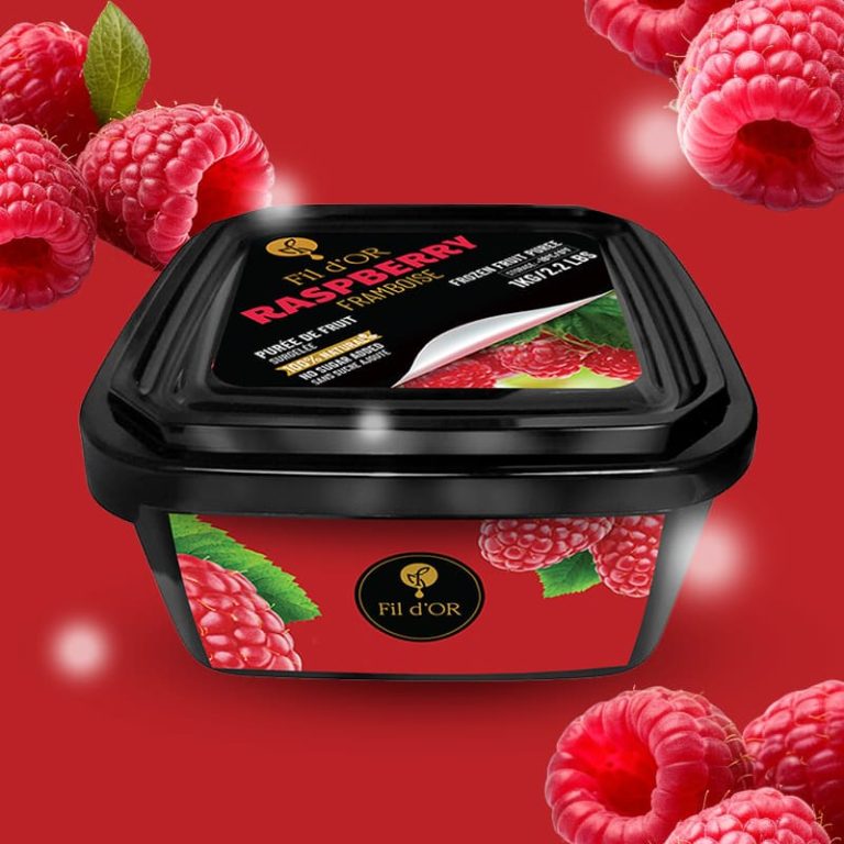 Frozen RASPBERRY Fruit Puree